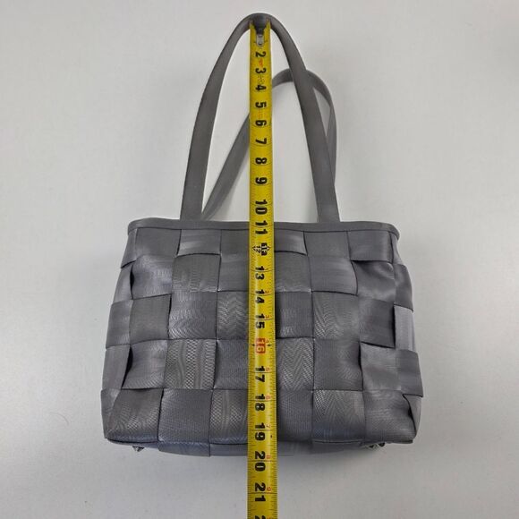 The Original Seatbelt Bag Gray Tote Double Handle Bag - Picture 8 of 13